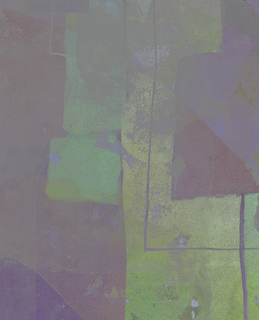 Zerosum II, an abstract acrylic painting on canvas