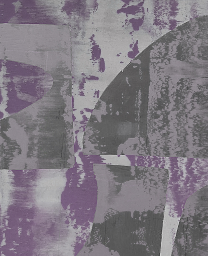 Immerse II, an acrylic on paper work