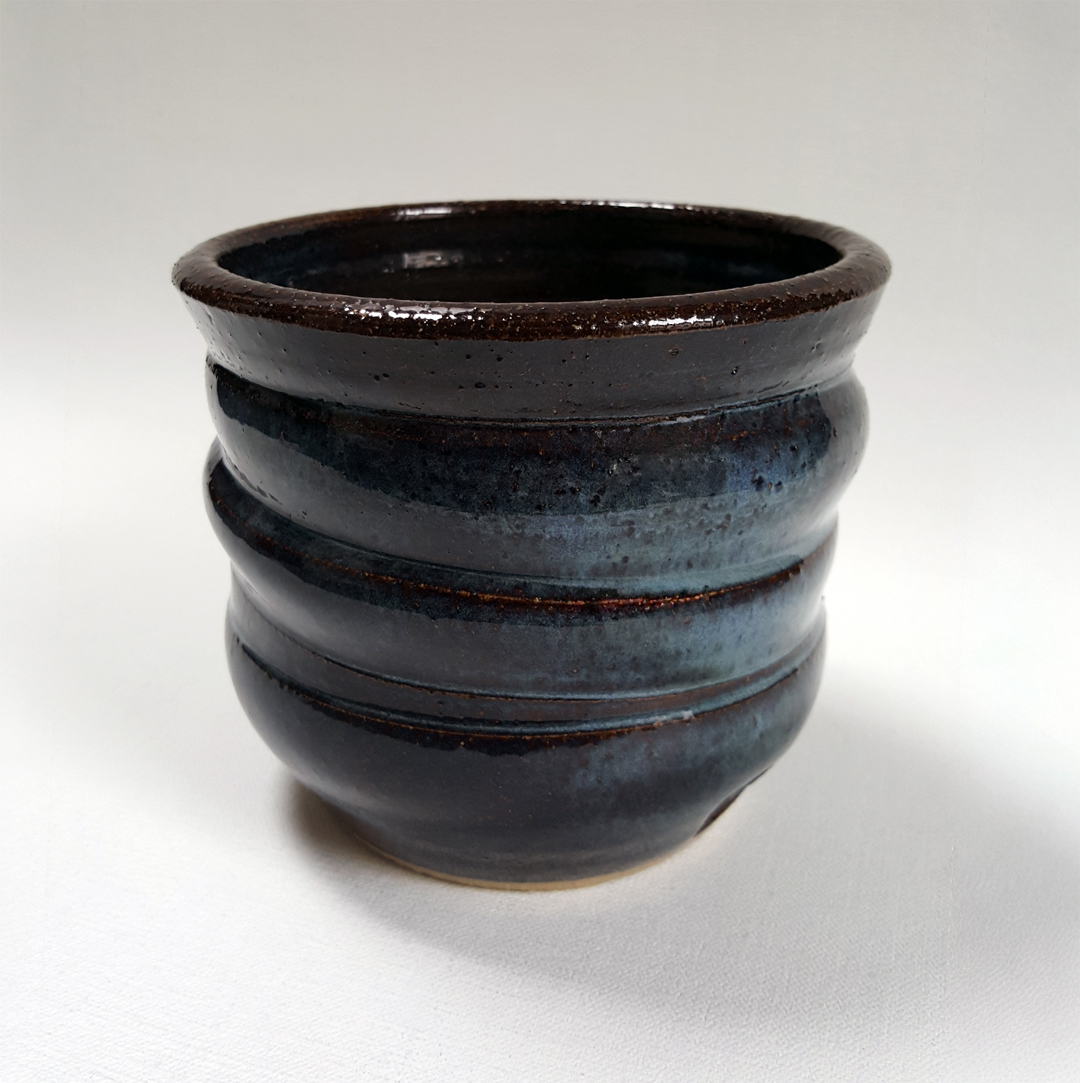 Cobalt Vessel, ceramic